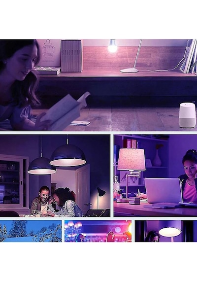 Akıllı Rgb Led Lamba Ampul 9w 50hz 800 Lümen Renkli