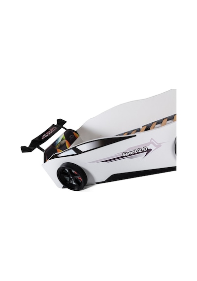 Beyaz Arabalı Yatak Sport Mst Işıklı 90x190 Cm Beyaz Arabalı Yatak Sport Mst Işıklı 90x190 Cm