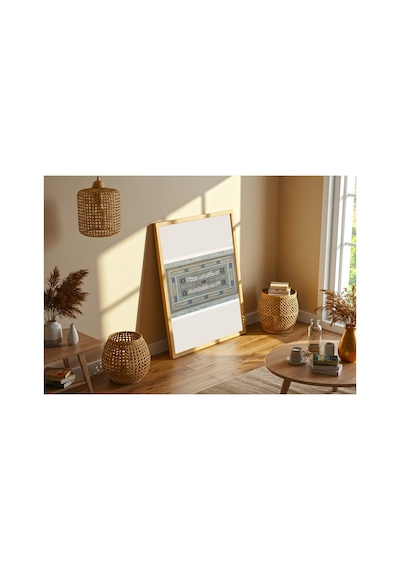 Hat Sanatı Talik Hat Levhası 17. Yüzyıl Çerçevesiz Poster 21x30 Cm A4 Hat Sanatı İslami Osmanlı