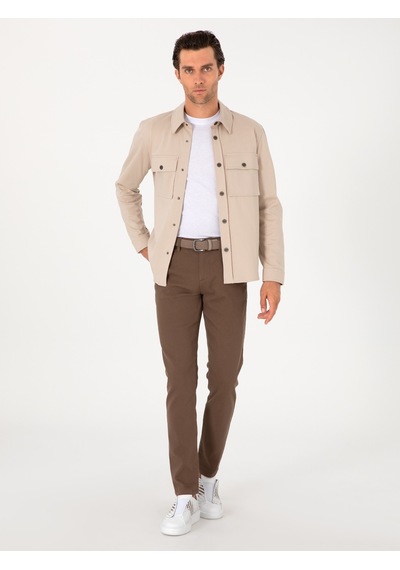 Cacharel Erkek Kahverengi Pantolon Kanvas-chino 50305640-vr029