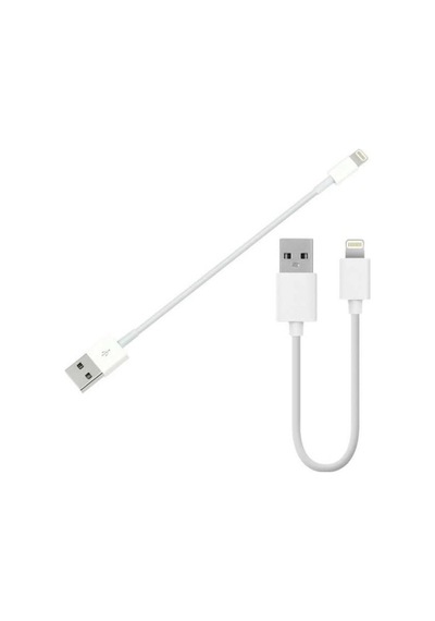 Usb Lightning Kısa Data Şarj Kablosu 20Cm Için Şarj