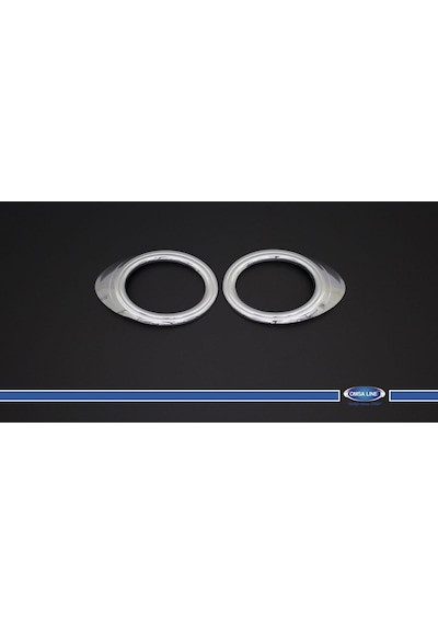 Ford Connect Sis Farı  Çerçevesi 2 Prç. Abs  Krom  2009- 2014