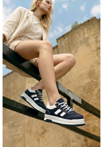 Dark Seer Ds Sapphire Sneaker 2025 Kadın Lacivert-beyaz