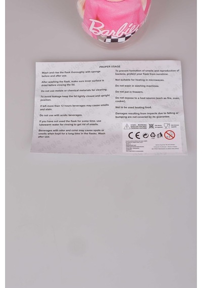 Lisanslı Tritan Matara, 500 Ml, Pembe Genel