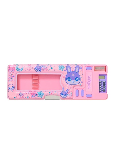 Smiggle All Stars Açılır Kalem Kutusu Pembe 456111 Çok  Renkli