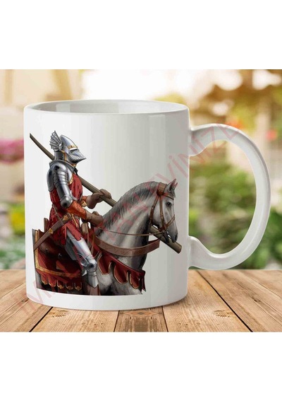 Knight Kupa Bardak Çok Renkli