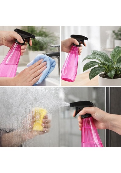 Lexroo Sprey Şişesi, Tetikli Püskürtücü 650 Ml Pembe Diğer