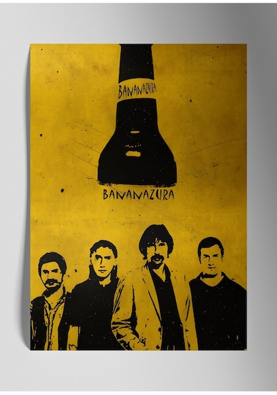 Behzat Ç. Bananazura - Metal Poster Tablo