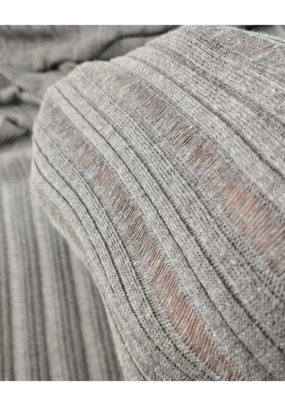 Gri Renkte Örme Kumaş 130x170cm-11173
