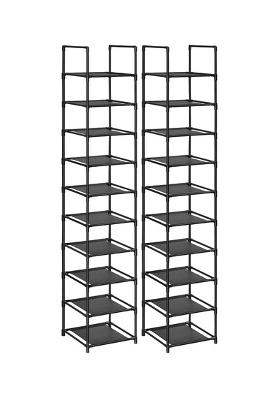 Songmics 10 Katlı Ayakkabı Rafı, Ayakkabı Standı, Yerden Tasarruf Çok Renkli Songmics 10 Katlı Ayakkabı Rafı, Ayakkabı Standı, Yerden Tasarruf Çok Renkli