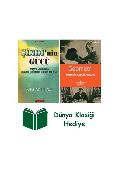 Şimdi Nin Gücü + Geometri + Dünya Klasiği Hediye