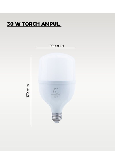 30w Torch Led Ampul 3200k Sarı Işık 10 Adet 1 Adet