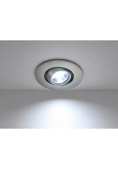 6 Adet Noas Yl94 0101 Satin Kasa 1w Led Spot 6500k Beyaz Işık