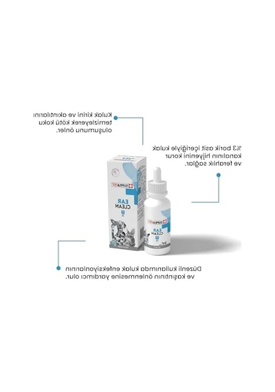 Kulak Temizleme Solüsyonu, Kedi Ve Köpekler İçin, 50 Ml