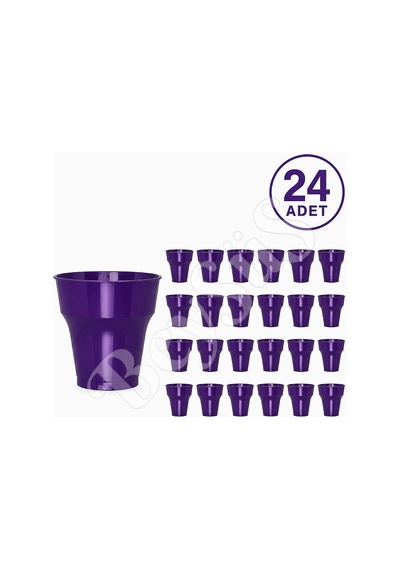 Parti Plastik Bardak 24lü Mor Diğer