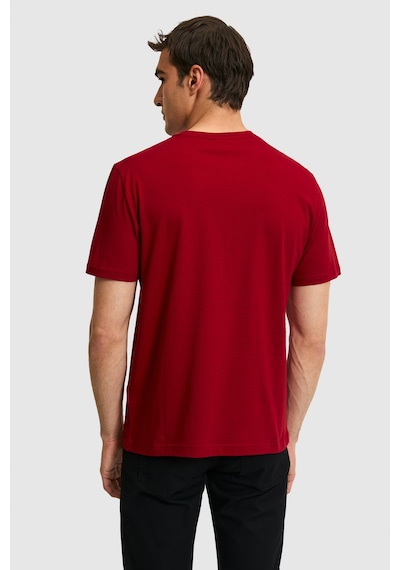 U.s. Polo Assn. Erkek Bordo Tişört Basic 50326953-vr014