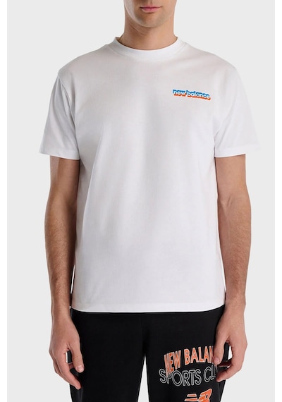 New Balance Lifestyle Men Tshirt Beyaz Beyaz
