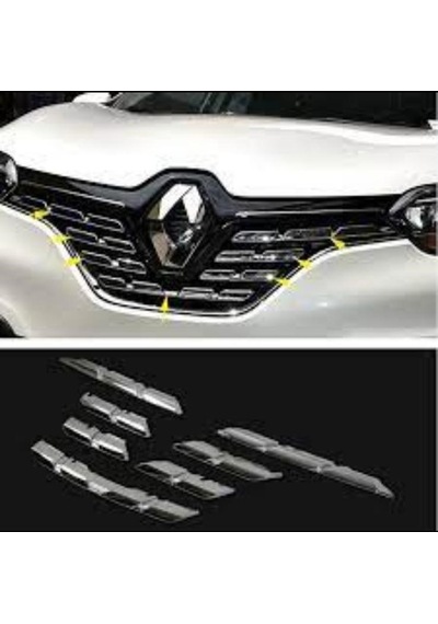 Türkmen Renault Kadjar 2015-2019 Arası Uyumlu Ön Panjur Abs Kromu