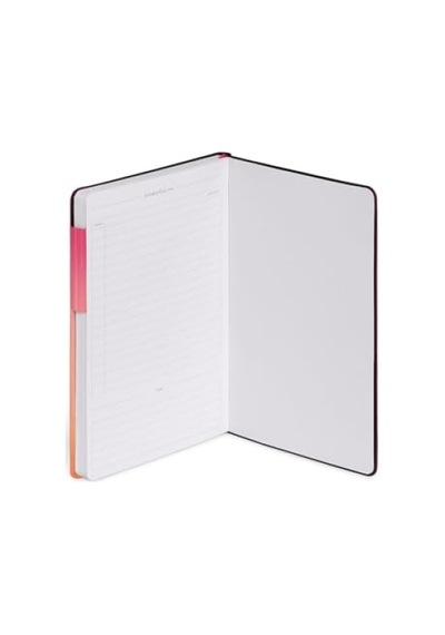 Noktalı Not Defteri - M Boyut, 192 Sayfa 124-Pembe