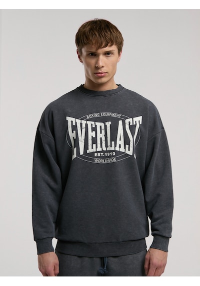 Everlast Authentic Boxing Oversize Antrasit Erkek Sweatshirt Antrasit