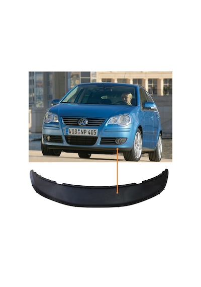 Vw Polo 2005-2009 Ön Tampon Alti Koruma Eki Spoyler 6Q0805903B 348438187