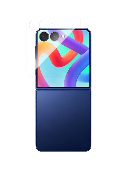 Galaxy Z Flip 7 Uyumlu Mohseven Sapphire Coating 2.5d Hd Temperli Cam Ekran Koruyucu Şeffaf