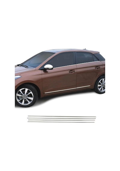 Hyundai İ20 Krom Cam Çıtası 4 Parça 2014-2019 Arası Paslanmaz Çel N11.279 Hyundai İ20 Krom Cam Çıtası 4 Parça 2014-2019 Arası Paslanmaz Çel N11.279
