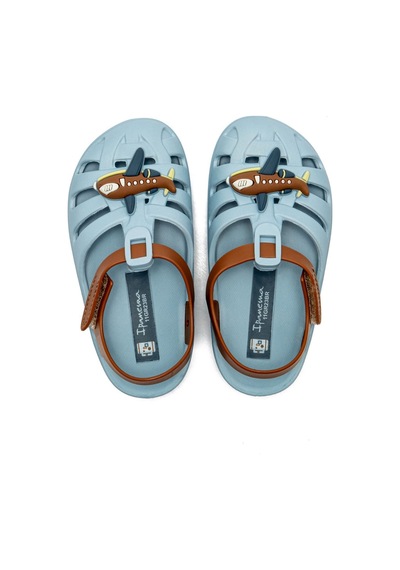 İpanema Summer Çocuk Sandalet Açık Mavi-Kahve 19/29 DD0451 Çok Renkli