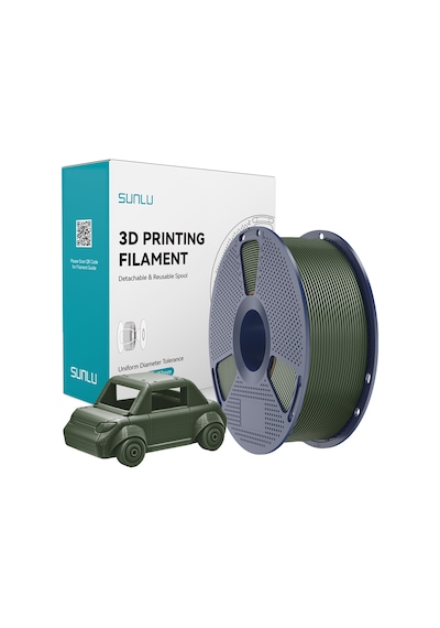 Sunlu Zeytin Yeşili Petg Filament - 1.75mm - 1 Kg