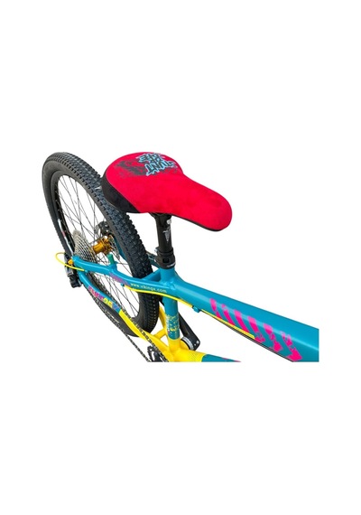 Vikingx Tuff X-25 Dirt Jump Bisiklet Yeşil-sarı Pt315 Siyah