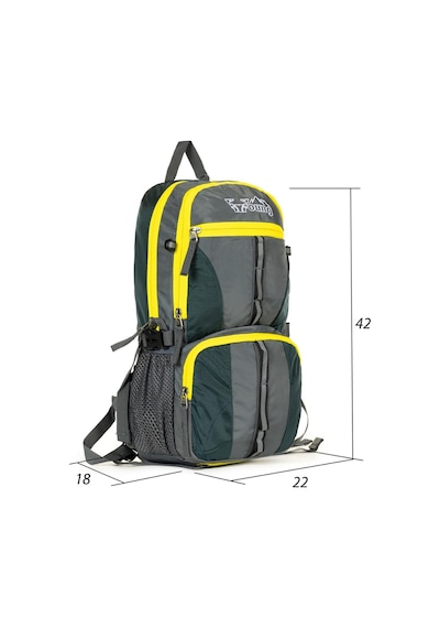 Necati Çanta Çok Gözlü Outdoor Trekking Seyahat Spor Çantası Petrol-1632 Petrol