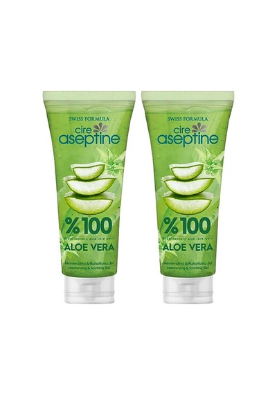 Cire Aseptine Aloe Vera Nemlendirici ve Jel 2 x 200 ML