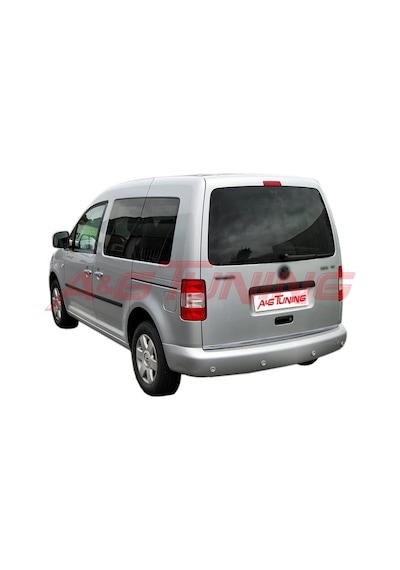 Volkswagen Caddy Formlu Krom Bagaj Alt Çıta 2010-2014 Paslanmaz Ç