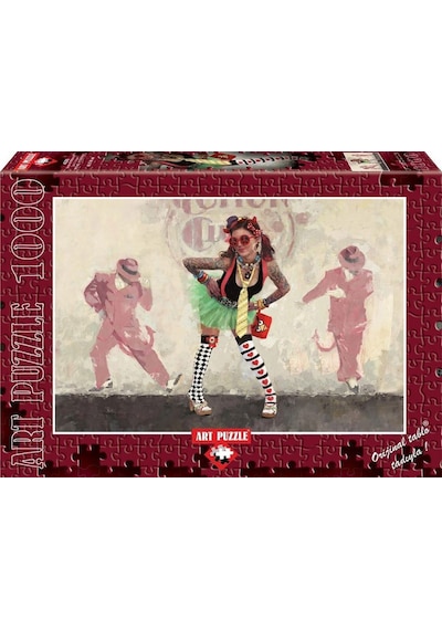 Art Puzzle 1000 Parça Şeytan Mı Melek Mi 4355