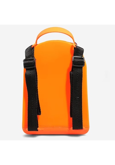 Vicco Pvc Mini Boy Çocuk Plaj Çantası Kreş Çantası Sırt Çantası Okul Çantası Unisex Çanta Turuncu