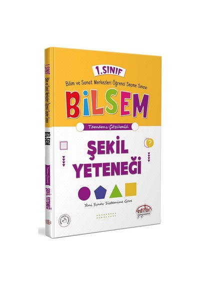 Editör 1.sınıf Bilsem Hazırlık Kitapları Seti