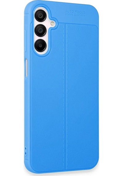 Newface Samsung Galaxy A35 5g Kılıf Auto Focus Kapak - Mavi