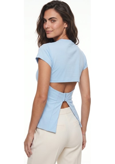 Onloox Kadın Bebe Mavisi Bebe Mavisi Pamuklu Viskon Bisiklet Yaka Kısa Kollu Metal Kopçalı Yırtmaç Detaylı Korse Shapewear Onloox Kadın Bebe Mavisi Bebe Mavisi Pamuklu Viskon Bisiklet Yaka Kısa Kollu Metal Kopçalı Yırtmaç Detaylı Korse Shapewear