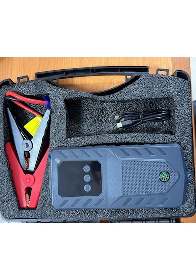 Glr Y2 Araç Akü Takviye Cihazı 2 Usb + 30000 Mah Pil + El Feneri