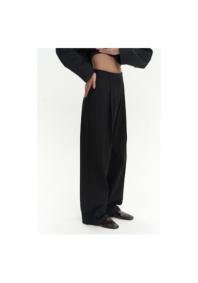 Mai Collection Mai Studios Co. Blenham Siyah Gömlek Pantolon Takım Siyah