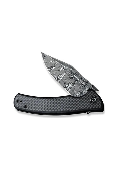 Civivi Sinisys Cf G10 Damascus Kamp Çakı Siyah