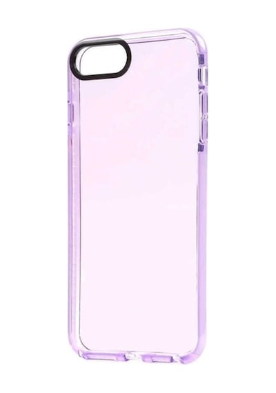 Apple Uyumlu iPhone 8 Plus Kılıf Zore Punto Kapak Mor