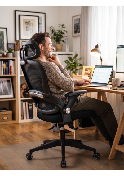 Zeon Büro Ofis Sistemleri // Comfort Max Black Ofis Çalışma Koltuğu Siyah