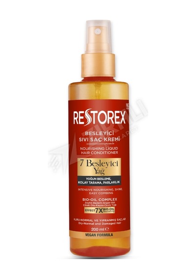Restorex Sıvı Saç Kremi 7 Besleyici Yağ 200 Ml