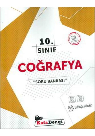 Kafadengi Yayınları 10. Sınıf Coğrafya Soru Bankası Klp