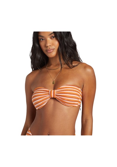 Bıllabong Billabong Tides Terry Betty Bandeau Kadın Bikini Üst Mul Çok Renkli