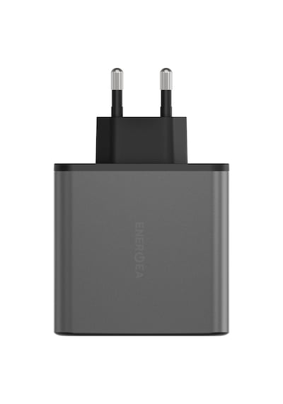 Ampcharge Gan100 2 Adet 100w Type-c Ve 1 Adet 35w Type-c Çıkışlı Hızlı Şarj Aleti - Koyu Gri