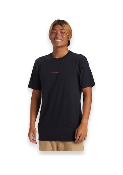 Quiksilver Aqyzt09539 Surf Safari Moe Siyah Erkek T-shirt Siyah