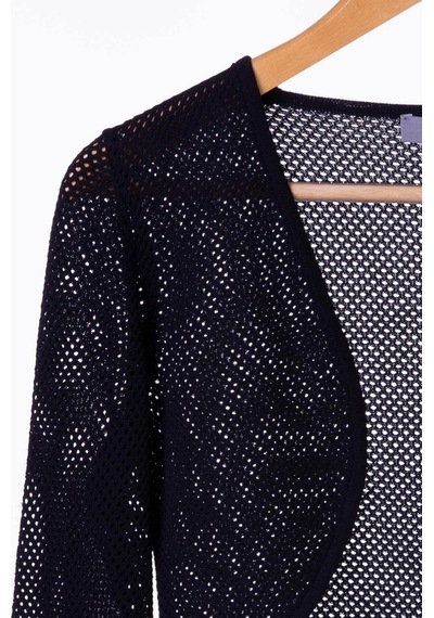 Peraluna Siyah File Bolero