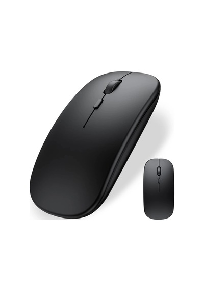 Bluetooth Şarjlı 2.4ghz Kablosuz Mouse Sessiz Tıklama